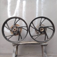 VELG RACING AXELO PNP SHOGUN 125 NEW ROBOT DOBLE DISK ORIGINAL COPOTAN