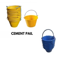 PVC CEMENT PAIL WITH STEEL HANDLE & H/D PVC CEMENT PAIL WITH PVC HANDLE