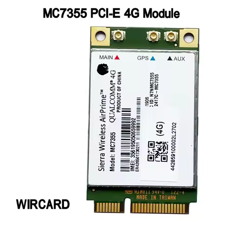 New MC7355 PCIe LTE / HSPA + GPS 100Mbps Card 4G Module for Dell laptop 1900/2100/850/70