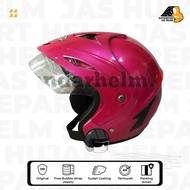 Half Face Helmet size XL XXL Glossy Pink
