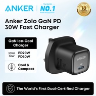 [Best selling] Anker Zolo PD 30W Fast Charger GaN 20W Charger Ice-Cooled Fast Charging Slim Wall Cha