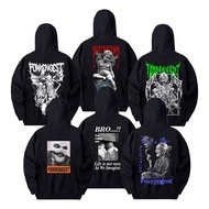 sweater hoodie hitam gambar belakang pria wanita terbaru hoodie oversize desain gambar terbaru - for