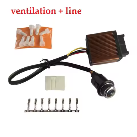 1set 12V Ventilation And Heating Switch Controller Kit Car Seat Switch Controller For Vehicle's Air