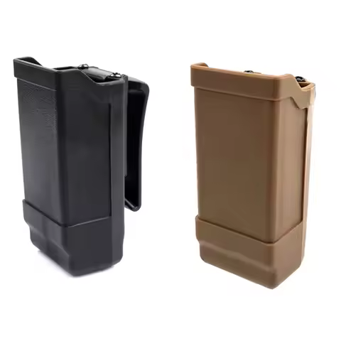 Single Magazine Carrier Black Magazine Pouch for 9mm To .45 Caliber for GLock , Beretta M9 92 , P226