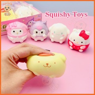 Keychild Decompression Toy Sanrio Squishy Toy Cute Mini Animal Squishy Toys