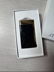 全新 s.t.dupont 法國都彭 Slim 7 防風打火機 黑金