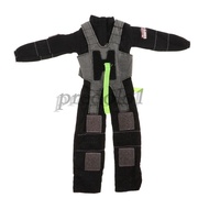 ●❈▬MagiDeal Fireman Clothing Firefighter Outfit Suit for 1/6 S