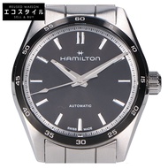 นาฬิกา Hamilton รุ่น H36135130 หน้าปัดสีดำ ตัวเรือนสแตนเลส x สแตนเลส ขนาด 34 มม. รุ่น Jazzmaster Per