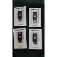 Yubikey 5 Yubico NFC Security Key USB A Two Factor Authentication