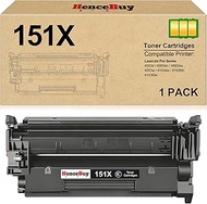1 Pack - 151X W1510X Black Toner Cartridge Replacement for HP 151X W1510X 151A W1510A Toner Cartridg