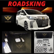 [ TRD LOGO ] TOYOTA HARRIER VIOS CAMRY WISH VELLFIRE ALPHARD PEDAL 4PCS