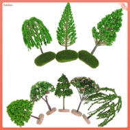 8 Pcs Miniatures Trees Modeling Sand Table Fake Artificial Decor Adornment Landscape Scenery  taiduo