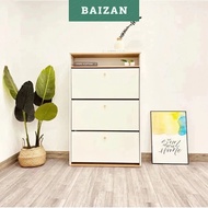 Mutil 3F Smart Shoe Cabinet, BaiZan Brand Multifunctional Cabinet - BZ112