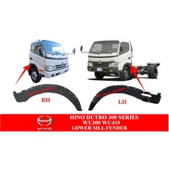 J127S08 HINO DUTRO 300 SERIES WU300 WU410 LOWER SILL FENDER