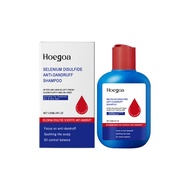 **Hoegoa selenium disulfide shampoo deep cleansing scalp oil control shampoo moisturizing and refres