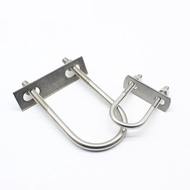 [U-Shaped Bolt] m6m8m10 Buckle 304 Stainless Steel U-Shaped Bolt U-Shaped Screw Extension Pipe Clip 