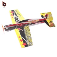 [Blesiya] RC F3P Stunt Airplane, Electric Lightweight Foam, Impact-Resistant Fixed Airfoil for Teens