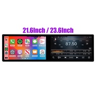 23.6/21.6 Inch Universal Dual Screen Android Car Radio Car DVD Player Autoradio Car Stereo Navigatio