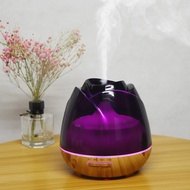 Rose Aroma Diffuser Humidifier Ultrasonic 7 LED Color อัลตราโซนิกเครื่องกระจายกลิ่นหอมเครื่องเพิ่มคว