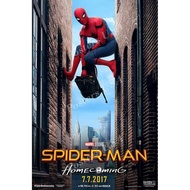 Marvel Spider Man Homecoming Glossy Finish Made In Usa Movie Poster Fil Canvas Wall Art Living Room 