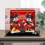 Minnie Storage Box Acrylic Dust Cover43179Lego Display Box Compatible Case Mickey and the Figure Tra