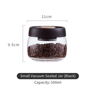 [GIO Store] 500ml/900ml/1200ml Glass Canister โถใส่กาแฟสูญญากาศ กระปุกเก็บเมล็ดกาแฟ ขวดสูญญากาศ