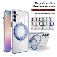 Samsung Galaxy A54 5G Charger Magnet Lens Protection Cover for Samsung Galaxy A14  A34 A54  4G 5G Plating Rotating Stand Case