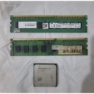 Selling Procie Amd A6 6400k Package + 8 gb Ram Dual Channel ddr3
