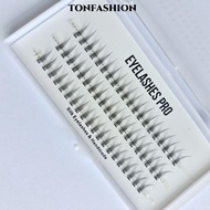 TONFASHION Cluster Lashes,  Wispy Handmade Individual Lashes,  Soft Natural Flase Lashes Eyelash Ext
