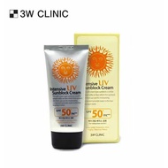 3W Clinic Sunblock Intensive UV Cream Refreshing Sunscreen Cream Anti UV SPF50 Original Hq