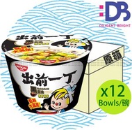 [原箱] 出前一丁 <碗麵>  黑蒜油豬骨湯味  (105克 X 12)