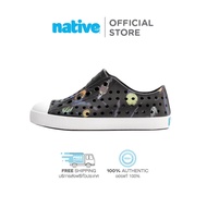 Native รองเท้ากันน้ำเด็กโต EVA รุ่น Jefferson Sugarlite Print Jiffy Black/Shell White/Up in Space