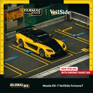 Tarmac Works - Mazda RX-7 VeilSide Fortune7 - Yellow / Black