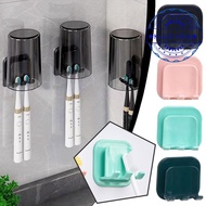 2-in-1 Toothbrush Cup Storage Holder Creative Cup Holder Self Bathroom Accessories K3o2