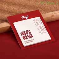 [ IN STOCK ] 30Sheet/Pcs Mini Sticky Notes, Strong Stickiness Mini Inspirational Text Note Paper, 30Sheet Portable Paper Art Pocket Notebook Stationery