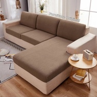 Sofa Minimalis Murah warna Coklat Plus Bantal Busa Dakron Kursi Tamu