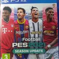 KASET PS4 BD PES 2021 SEASON UPDATE REGIONAL 2 SECOND/ BEKAS