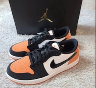 🛒Jordan Air Jordan 1 low golf"shattered backboard"低幫運動休閑鞋男女同款黑白橙