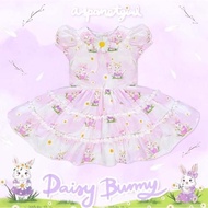 Arpanet girl/Dress/Purple Daisy Size 4 Sign