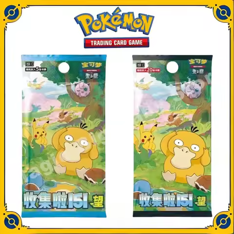 Original Genuine Pokemon Trading PTCG Cards Cartoon 151 Second bullet Collect 151 see EX Coin Box Ch