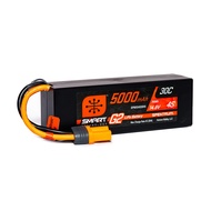 14.8V 5000mAh 4S 30C Smart G2 Hardcase LiPo Battery: IC5, SPMX54S30H5