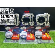 S1R RACING BLOCK CERAMIC THAILAND FORGED 77MM 78MM VPRO HEAD SUPER 26/29 27/30 LC135 LC 135 Y15 Y15Z