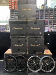 台灣Suncord Brompton 小布專用349 鋁輪組  專用外7速輪組