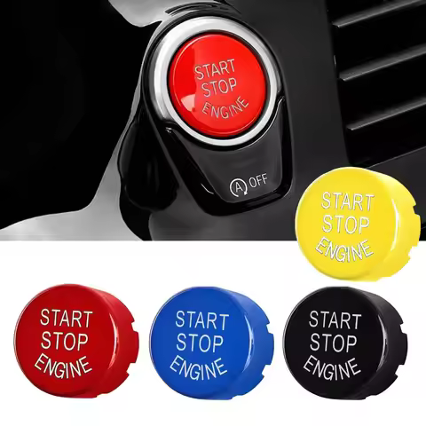 Car Start Stop Engine Push Button Switch Cover for BMW 5 6 Series G30 GT G32/ X3 G01/ X4 G02