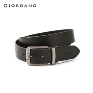 GIORDANO Official เข็มขัดผู้ชาย เข็มขัดหนัง เข็มขัดแฟชั่นผช 01131023