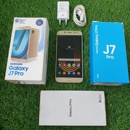 Handphone Hp Samsung J7 Pro Fullset No HF Second Seken Bekas Murah