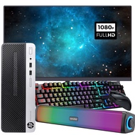 HP ProDesk 400 G6 SFF Desktop Computer with 21.5 inch Monitor, Intel Pentium G5420 up to 3.8GHz, 16G