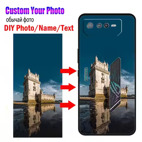 Customized Personalized Photos Cases For ASUS Rog Phone 6 Pro 6D 7 Ultimate 5 3 DIY Cover For ASUS Z