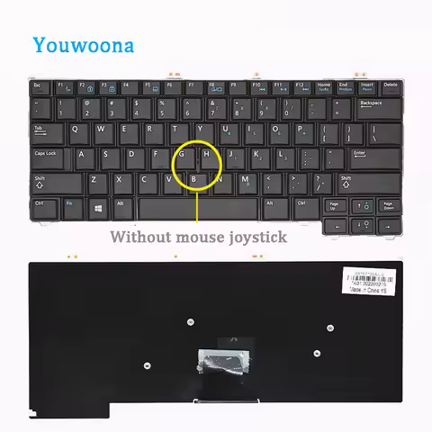 New ORIGINAL Laptop Keyboard For DELL Latitude E7440 E7420 E7240 E7420D