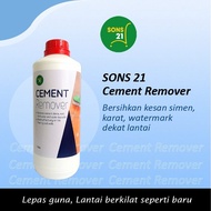 Cement Remover Sons 21 - Removes Cement Stain & Grout & Rust & Hard Water on Floor Tiles Cleaner Pen
